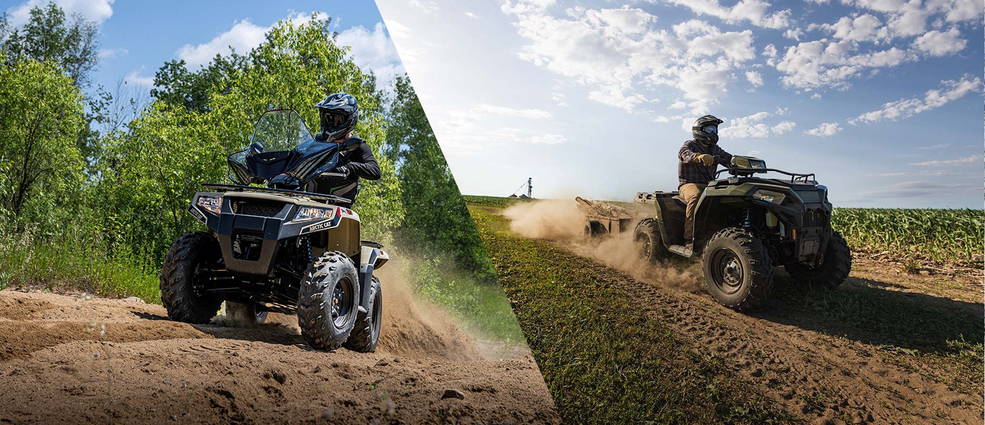 Banner Polaris Articat Atv