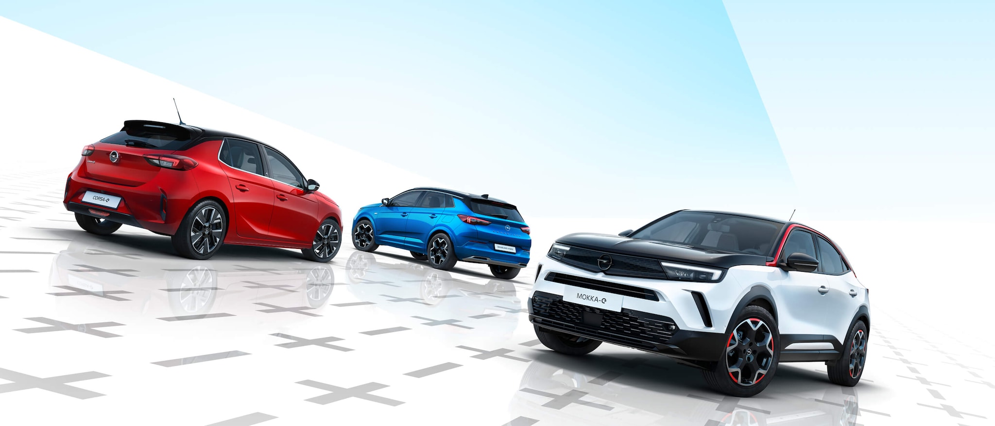 Opel Electric Vehicles Range Home 21X9 My2200 LEV Update Range 3 Cars