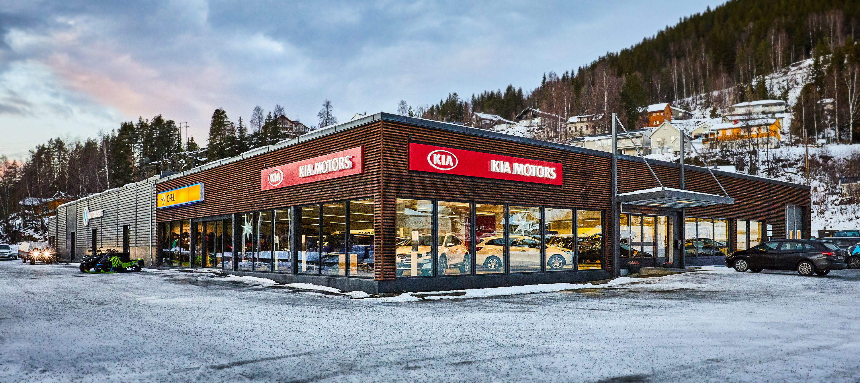 Fasade Autohusetvaldres