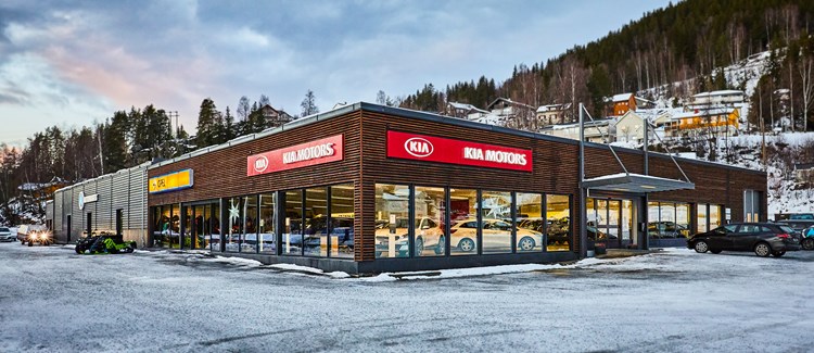 Fasade Autohusetvaldres